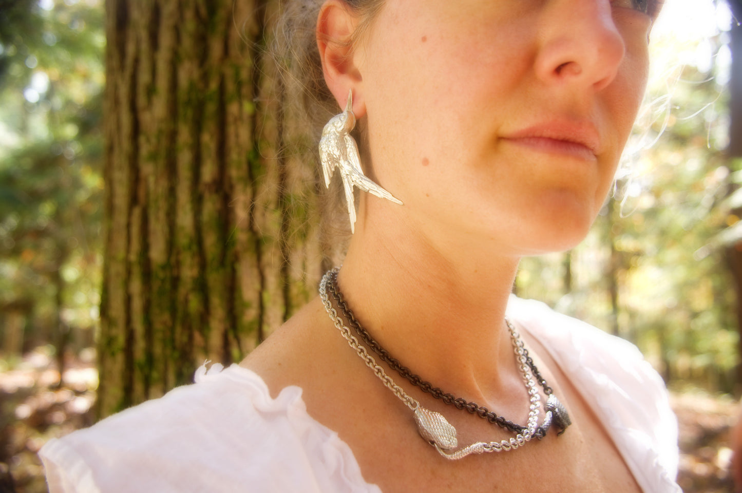 Trenta Serpent Ouroboros Chain necklaces